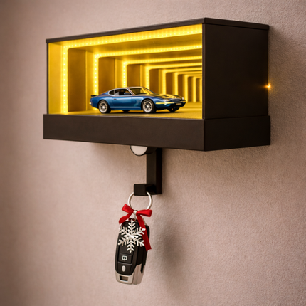 CAR GARAGE KEY HOLDER KEY ORGANIZER WITH LED